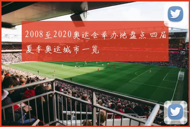 2008至2020奥运会举办地盘点 四届夏季奥运城市一览