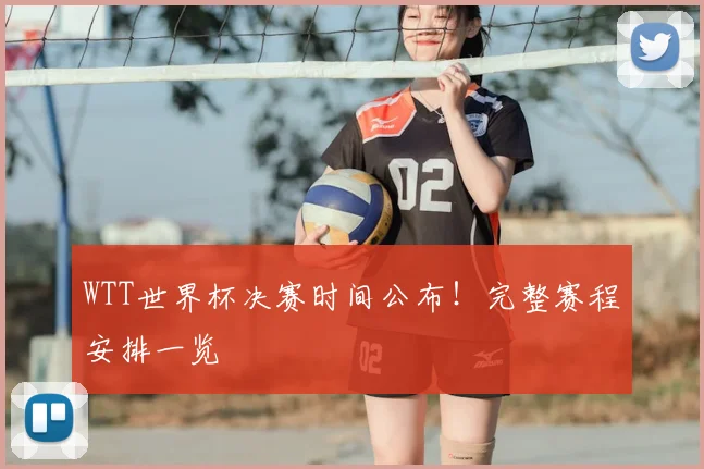 WTT世界杯决赛时间公布！完整赛程安排一览